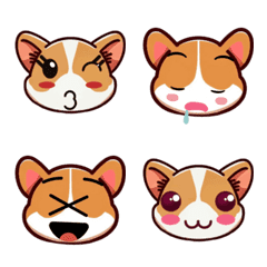 Baby Corgi Adventure (Emoji) Ver2