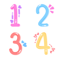 Numbers Emoji V13