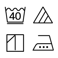 洗濯マーク＊絵文字