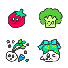 cutie vegetables emoji