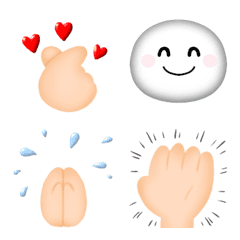 [Moving] Plump three-dimensional emoji 3