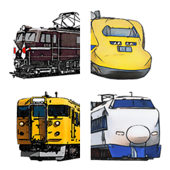 Locomotive and train Emoji