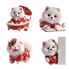 A little Samoyed v.2