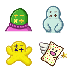 Colordot and Grassy's emoji -2nd