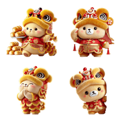 Chinese New Year fat bear v.1