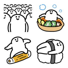 にっこりマンのズームアウト 動く絵文字