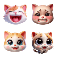 Cute cats' ever-changing smiles 2