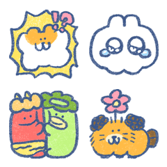 mokmokchan animation Emoji2