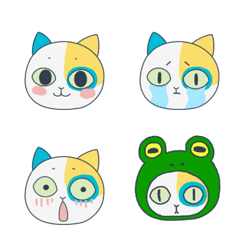 Tricolor cat Mizuki Emoji
