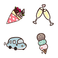 Some kind of warm emoji