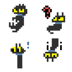 Pixel Blackcat