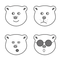 (wara) くまの絵文字