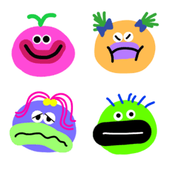 colorful friends emoji