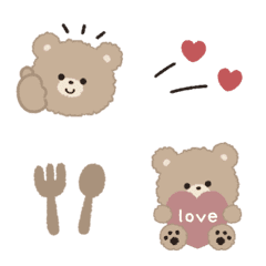 Bear :) Express one's feelings Emoji