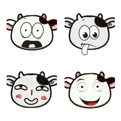 Baby Cow Life (Emoji) Ver4