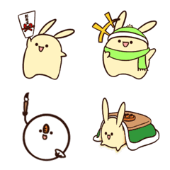 Mr.Rabbit and friends emoji3