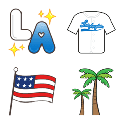 Los Angeles Travel Emoji 1