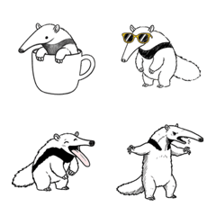 Cute Anteater Emoji