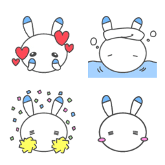 cute! rabbit emoji!