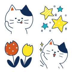 Heartwarming Cute cat emoji