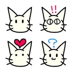 Cat hundred faces emoji