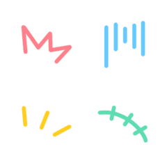 Very colorful basic emoji 9