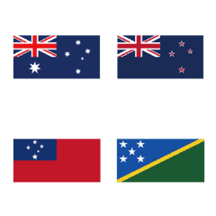 Flags of Oceania countries