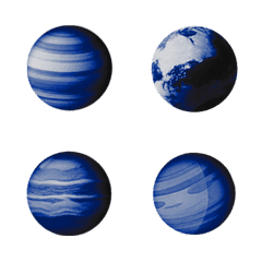 Galaxy Planet(Dark blue)