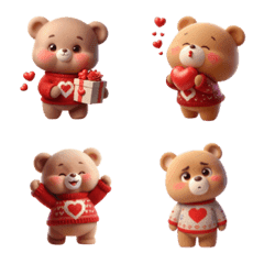 Little Bear in Valentine