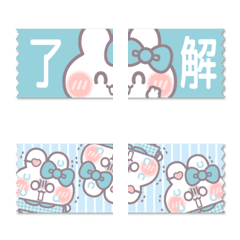 Ushagi!!Washi tape light blue