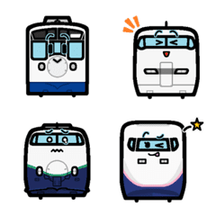 Japanese train Emoji. vol.4