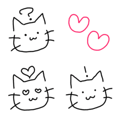 Cat Simple PURUPURU emoji