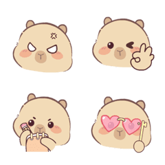 Chibi Capybara (Emoji)