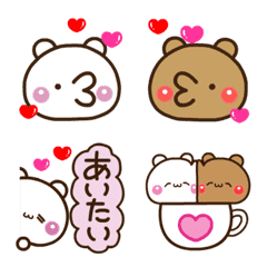 love love EMOJI Amore bears