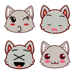 Baby Wolf Life Adventures (Emoji) Ver5