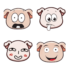 Baby Piggy Adventures (Emoji) Ver4