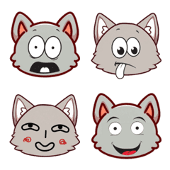 Baby Wolf Life Adventures (Emoji) Ver4