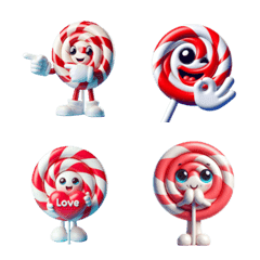 Surreal and Cute Candy Emoji