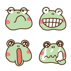 twopebaby cute frog emoji 1