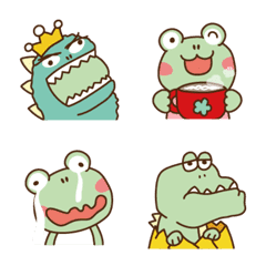 twopebaby cute frog emoji 2