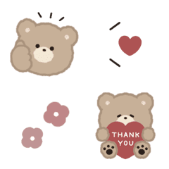 Bear :) kawaii Emoji