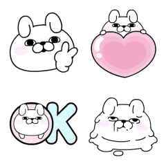 Rabbit100%動態表情貼
