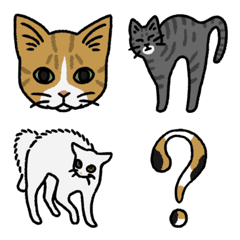 Japanese cat emoji