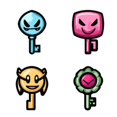 Mysterious Key Emoji Pack