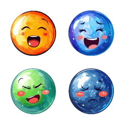 Fairy Tale Moon Emoji Pack