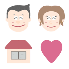(wara)  家族の絵文字...