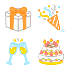 Celebration/party! Fluffy emoji