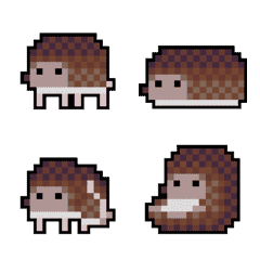 Pixel Hedgehog