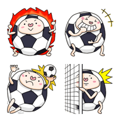 LaLaLa.soccerball.Emoji