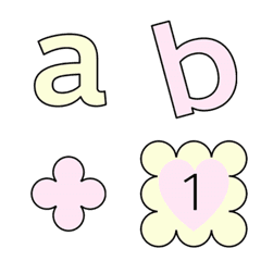 Blossom - abc in Italic